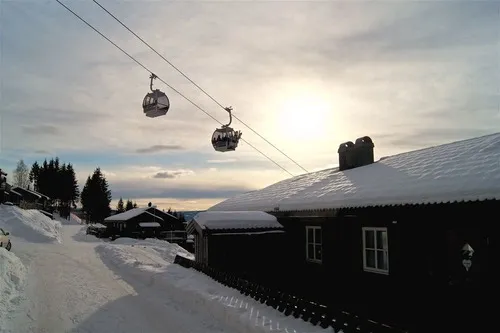 Hytte i Hafjell Alpinsenter.